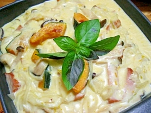 かぼちゃの甘みが、GOOD! かぼちゃのドリア